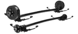 leaf spring axle