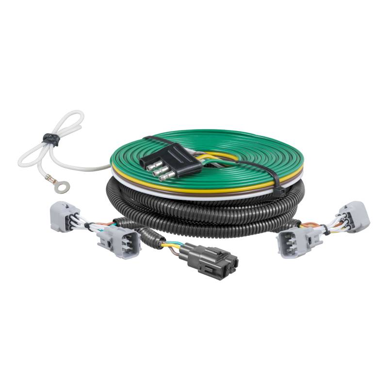 CURT Custom Towed-Vehicle RV Wiring Harness, Select Jeep Cherokee