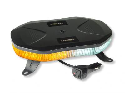 Custer Products - Copy of Custer 11" LED Amber/White Super Bright Light Bar Magnetic Mount