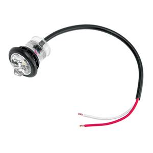 Bargman - Bargman Hi Intensity Micro LED Clear Light w/Grommet