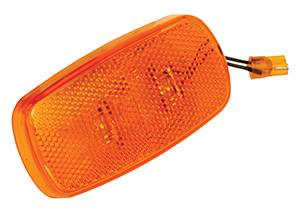 Bargman - Bargman Side Marker Clearance Light, Upgrade Kit LED #59 Amber