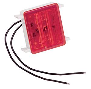Bargman - Bargman LED Wrap-Around Side Marker Clearance Light Upgrade Module Red