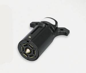 Bargman - Bargman 7-Way Plastic Connector, Trailer End