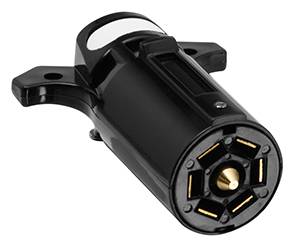 Bargman - Bargman 7-Way Plastic Connector, Trailer End