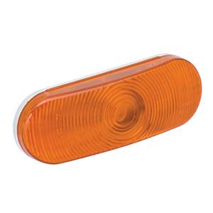 Bargman - Bargman Replacement Part, Sealed 6" Oblong Amber Turn Light