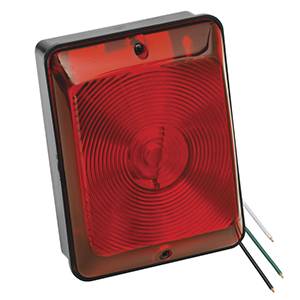 Bargman - Bargman Taillight #86 Single Stop, Tail, Turn w/Black Base