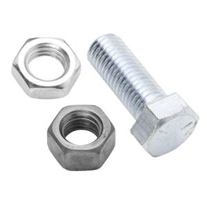 Bulldog - BULLDOG Replacement Part, Gooseneck Couplers Set Bolt Kit, Includes: Jam Nut (1), Set Screw (1) & Adjusting Nut (1)