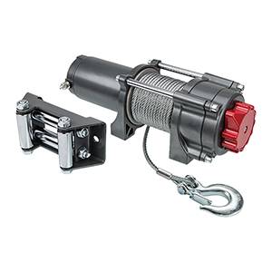 Bulldog - BULLDOG DC Electric Utility Winch 2500 lbs. w/Wire Rope