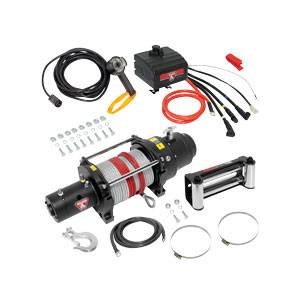 Bulldog - BULLDOG DC Electric Heavy Duty Winch DC12000L, 12,000 lbs., w/Rope