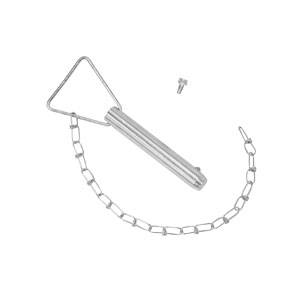 Bulldog - BULLDOG Service Kit, 9/16" Plated Pin & Chain Assembly w/Screw for 150's & 170's