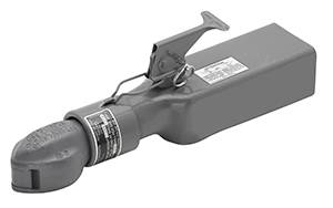 Bulldog - BULLDOG Coupler, Ball Size 2-5/16", Tongue Mount Width 3", Straight Channel, 12,500 lbs.