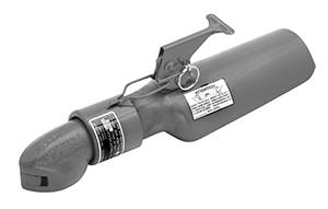 Bulldog - BULLDOG Coupler, Round Straight Mount, 5000 lbs.