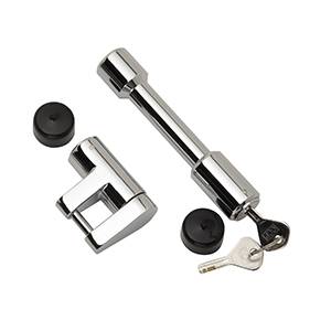 Bulldog - BULLDOG 5/8" Chrome Dogbone Lock w/ Chrome Coupler Lock
