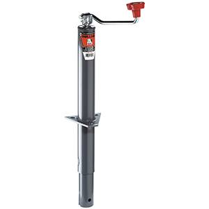 Bulldog - BULLDOG A-Frame Jack, Topwind, 15" Travel, 8.4" Bracket to Ground Retracted, Weld-On/Bolt-On, 2,000 lbs. Lift Capacity