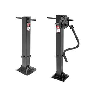 Bulldog - BULLDOG Set Includes Direct Weld 2-Speed & Single Speed Jacks & Crank.  (Cross Shaft Not Included)