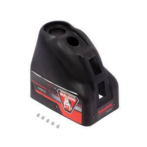 Bulldog - BULLDOG Replacement Part, Black Cover w/Mounting Screws for Bulldog Powered Drive Tongue Jack for #500199.