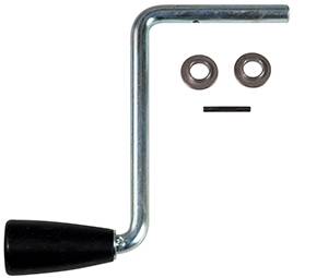 Bulldog - BULLDOG Sidewind Crank Assembly for 170's w/Black Knob