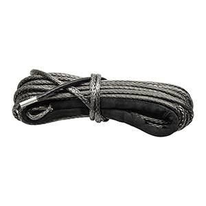 Bulldog - BULLDOG Electric Winch Accessory, Synthetic Rope, 8mm x 80'