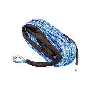 Bulldog - BULLDOG Electric Winch Accessory, Synthetic Rope, 10mm x 100'