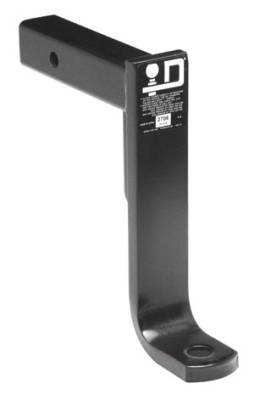 Draw-Tite - Draw-Tite Ball Mount, 5,000 lbs. GTW (Drop Position) & 3,500 GTW (Rise Position), 1" Ball Hole, 9" Length, 9-3/4" Rise, 11" Drop, Black