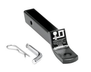 Draw-Tite - Draw-Tite Packaged Ball Mount, 6,000 lbs. GTW, 1" Ball Hole, 10-1/2" Length, 3/4" Rise, 2" Drop, Black