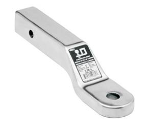 Draw-Tite - Draw-Tite Aluminum Ball Mount, 8,000 lbs. GTW, 1" Ball Hole, 9-7/8" Length, 1" Rise, 2" Drop