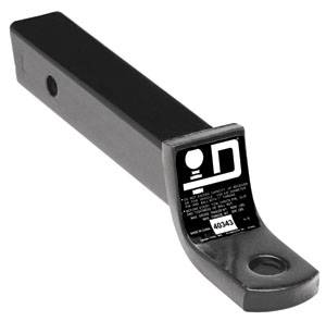 Draw-Tite - Draw-Tite Quick-Loading Ball Mount, 6,000 lbs. GTW, 1" Ball Hole, 10-1/2" Length, 3/4" Rise, 2" Drop, Black