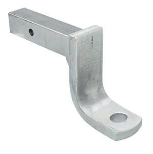 Draw-Tite - Draw-Tite Ball Mount, 12,000 lbs. GTW, 1-1/4" Ball Hole, 8-1/2" Length, 3" Rise, 4" Drop, Zinc
