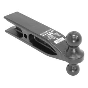 Draw-Tite - Draw-Tite Super Titan®, Dual Ball Mount, 25,000 lbs. GTW/4000 lbs. TW, 2-5/16" Ball (25,000 lbs.) & 2" Ball (12,000 lbs.), 9" Length, Black