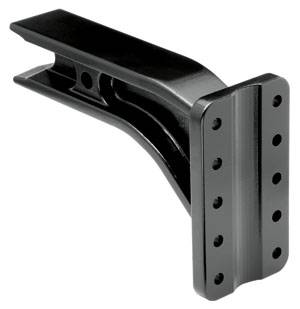 Draw-Tite - Draw-Tite 3" Receiver Pintle Hook Mounting Plate, 9" Shank, 9" x 5" Plate Size, 25,000/4,000 lbs. (3/4" hitch pin diameter required)