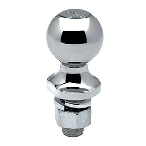 Draw-Tite - Draw-Tite Packaged Hitch Ball, 1-7/8" x 3/4" x 2-3/8", 2,000 lbs. GTW Chrome