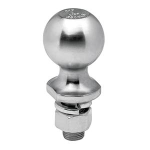 Draw-Tite - Draw-Tite Packaged Hitch Ball, 2" x 3/4" x 1-1/2", 3,500 lbs. GTW Zinc