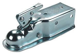 Fulton - Fulton Coupler, Class III, 2" Ball, 3" Channel, 5000 lbs. - Zinc