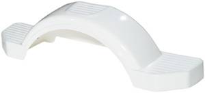 Fulton - Fulton Plastic Fender, 12" Tire Size, White, w/S w/UPC
