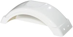 Fulton - Fulton Plastic Fender, 8"-12" Tire Size, White