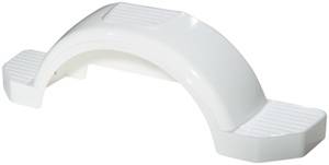 Fulton - Fulton Plastic Fender, 13" Tire Size, White, w/UPC LBL