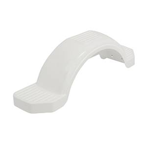 Fulton - Fulton Plastic Fender, 14" Tire Size, White