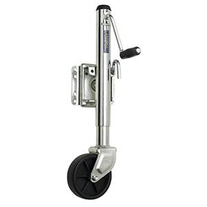 Fulton - Fulton Jack, 1200 lbs. Bolt-Thru Swivel Mount Sidewind w/6" Wheel