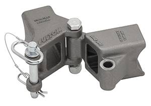 Fulton - Fulton Fold-Away™ Weld-On Hinge Kit, 2" x 3" Trailer Beam, Raw Finish, Rating 5,000 lbs.