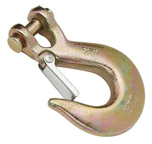 Highland - Highland Clevis Slip Hook w/Latch, Grade 70,  3/8"
