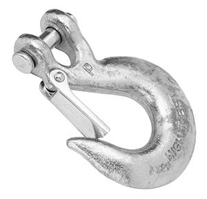 Highland - Highland Clevis Slip Hook w/Latch, Grade 43, 3/8"