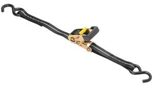 Highland - Highland Ratchet Tie Down w/Reflective Webbing - 1" x 12' (4 pack)
