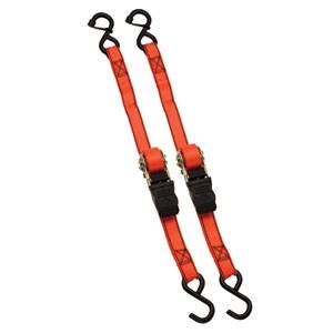 Highland - Highland Ratchet w/Padded Handle Tie Down - 1" x 6', 1,800 lbs. - Break Strength - Orange