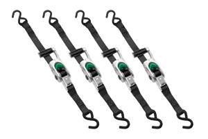 Highland - Highland Titan Max Grip Ratchet Tie Down, 1" x 14', 3000 lbs. (4 pack)