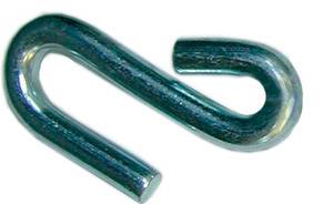 Highland - Highland Safety Chain S-Hook,  Class I, Breaking Strength 2,000 lbs.