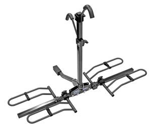 Pro Series - Pro Series Q-Slot 2™ Bike Carrier, 2 Bike, Rail Rack, w/Tilt Function,1-1/4" Sq. Receiver Mount, Includes 2" Sq. Receiver Adapter