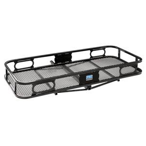 Pro Series - Pro Series Rambler™ Cargo Carrier w/5-1/2" Side Rails, 20" x 48" Platform, 11" x 1-1/4" Sq. Receiver Mount, Bolt Together
