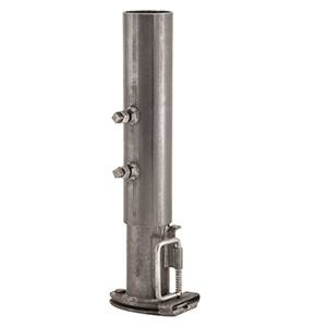 Pro Series - Pro Series 20K Round Gooseneck Coupler, Dual Set Bolt and Labels