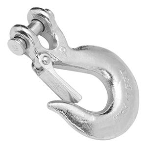 Reese - Reese Clevis Slip Hook w/Latch, Grade 43, 5/16"
