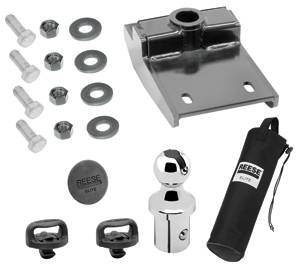 Reese - Reese Elite™ Series Under-Bed Bolt-On Gooseneck Head with Pop-In™ 2-5/16" Ball, GM & Dodge